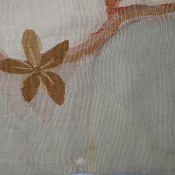 Matta, gobelängteknik, ca 385-387,5 x 391,5-404,5 cm, Aubusson, Frankrike 1800-tal.