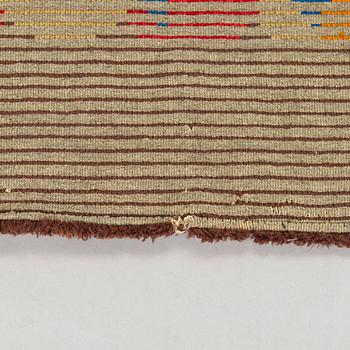 Ingegerd Eklund, a finnish longpile ryijy-rug, model for Friends of Finnish Handicraft. Designed 1912. Ca. 230 x 130 cm.
