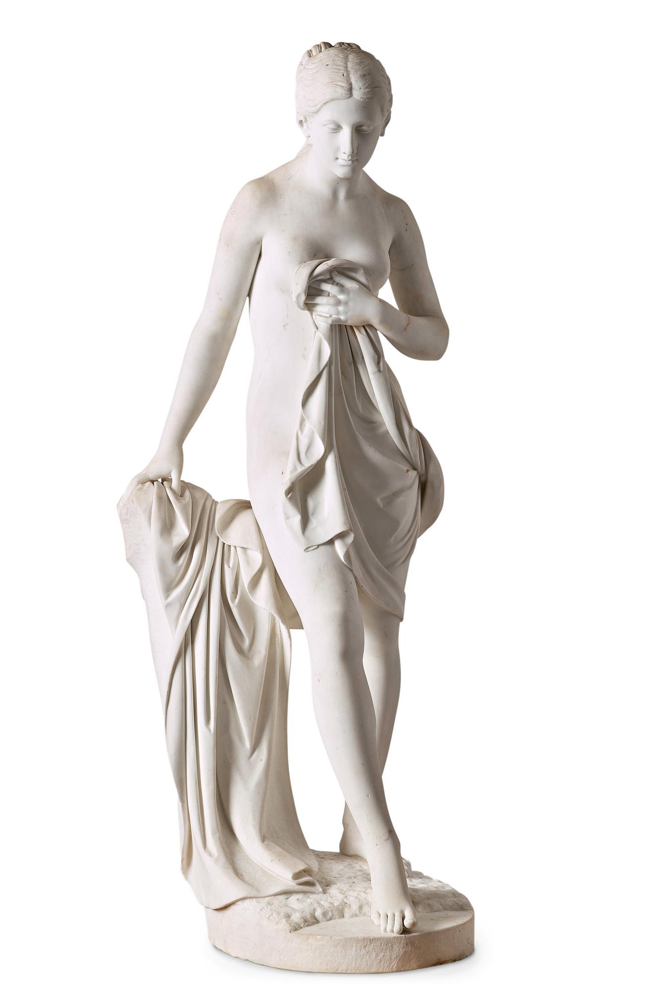 Johan Niklas Byström His studio, Baigneuse.