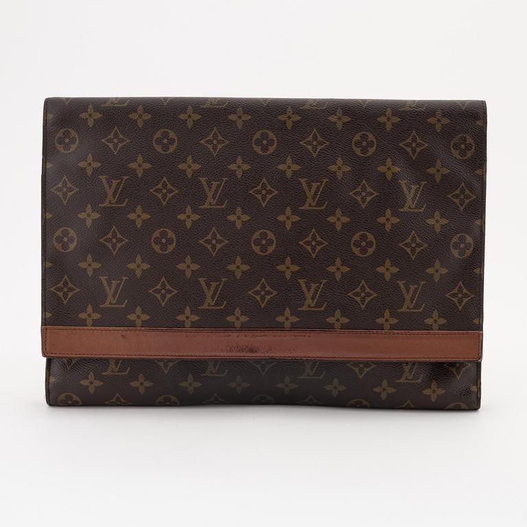 Louis Vuitton, a monogram canvas briefcase, 1992.