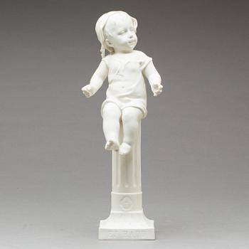 FIGURIN, Gustavsberg, parian, 1900-talets början.