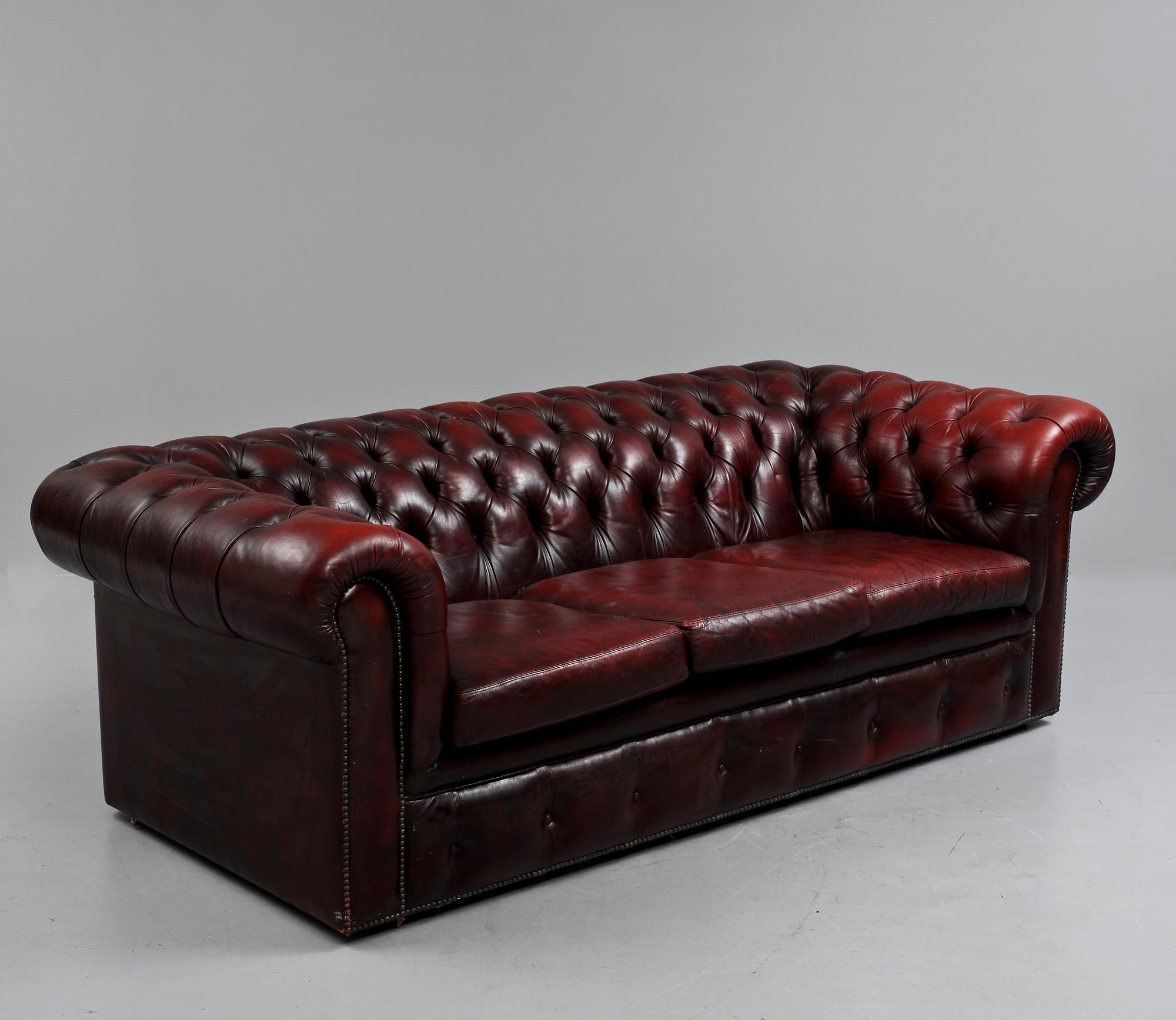 SOFFA, Chesterfieldmodell, 1900-talets fjärde kvartal.