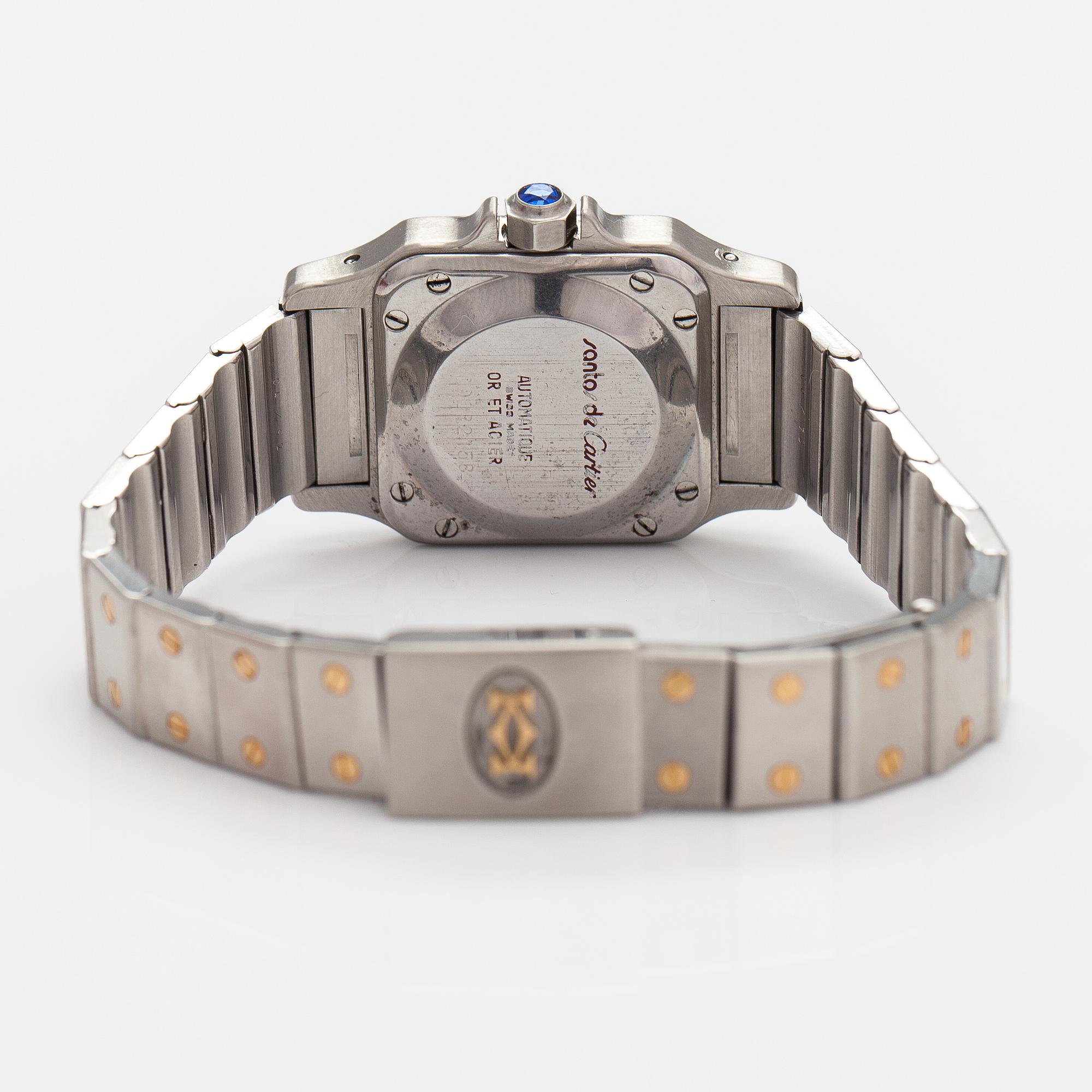 CARTIER, Santos, rannekello. 24 mm.