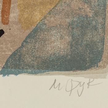 MADELEINE PYK, lithograph in colours, signed 4788/5000.