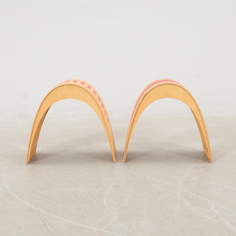 Maxjenny Forslund & Thomas Bentzen, stools 2 pcs 2001.