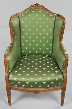 BERGÈRE, Louis XVI-stil, 1900-tal.