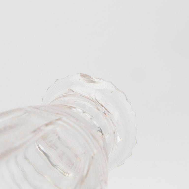 Gustaf Möllenborg, Bordssurtout, silver, för 2 karaffer samt 2 ströare, Stockholm, 1831.