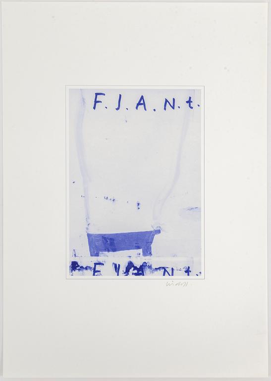 ANDERS WIDOFF,pigment print, signed. Ed 11/100.