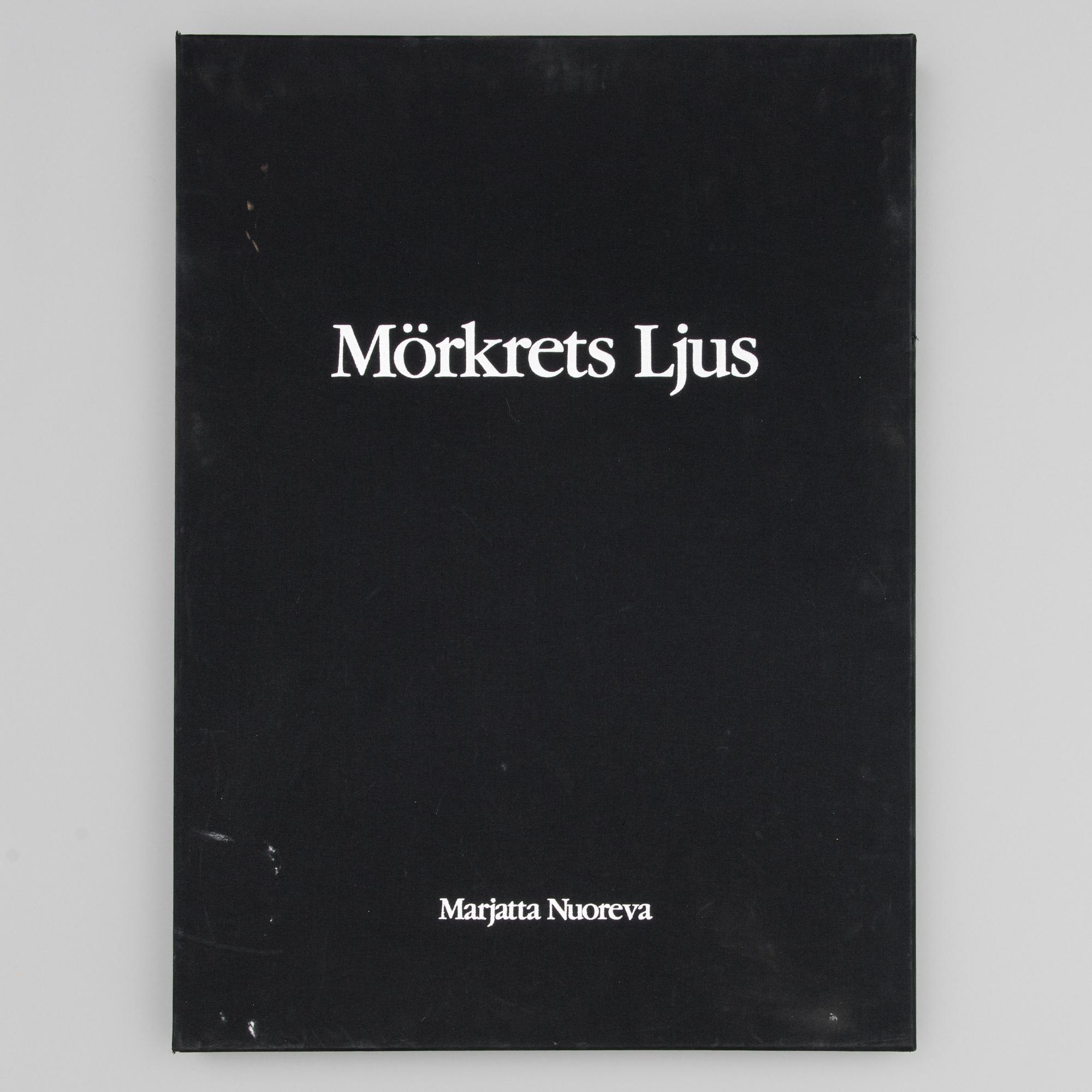 MARJATTA NUOREVA, graphic portfolio, mezzotint and drypoint 12 pcs, signed, numbered.