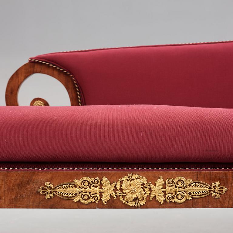 A Swedish Empire sofa, 1820-30's.