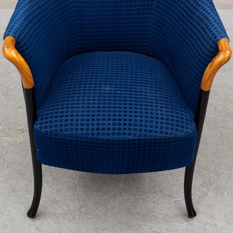 UMBERTO ASNAGO, fåtölj, "Progetti", Giorgetti, Italien.