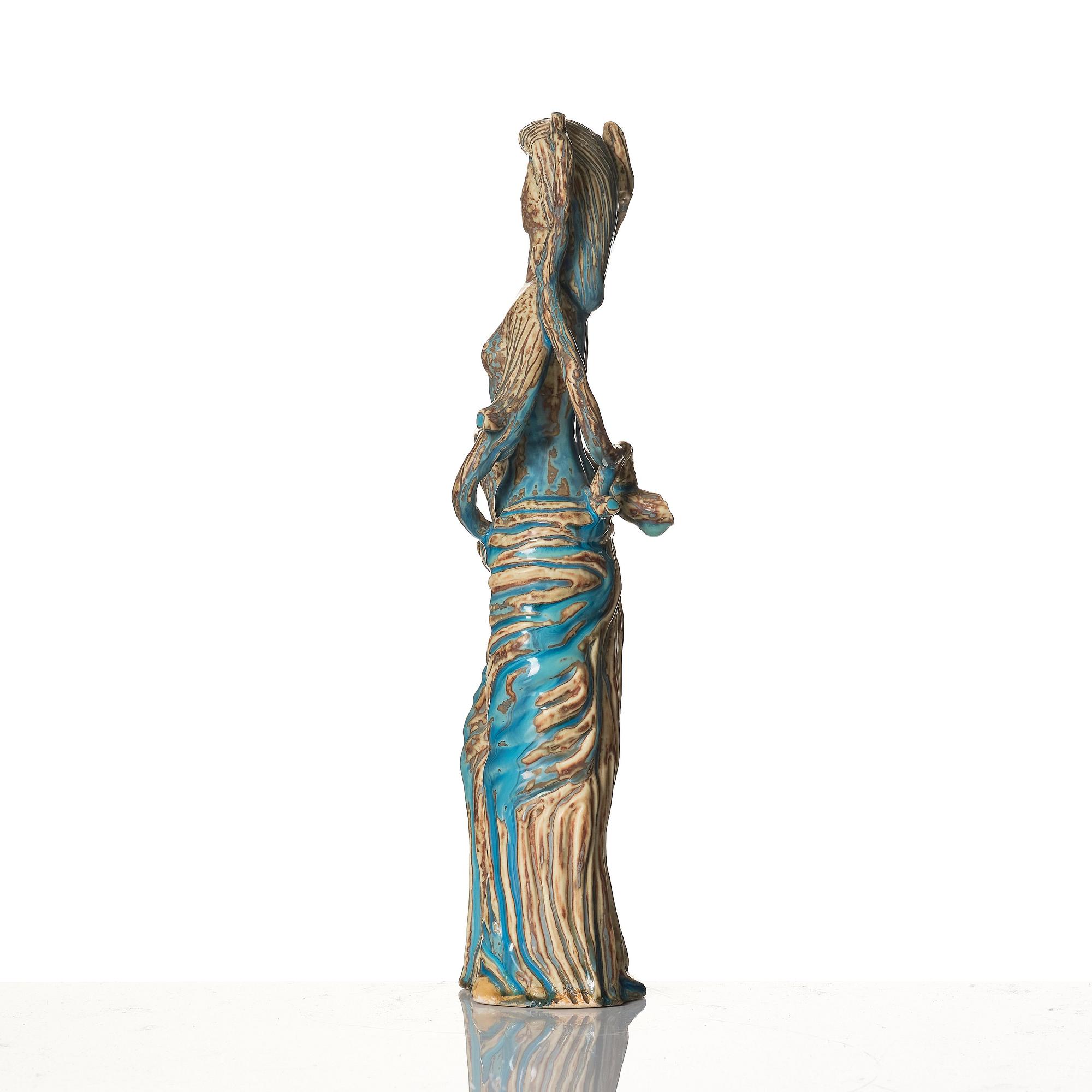 Stig Lindberg, "Actaeon", skulptur, Gustavsbergs studio, 1950-tal.