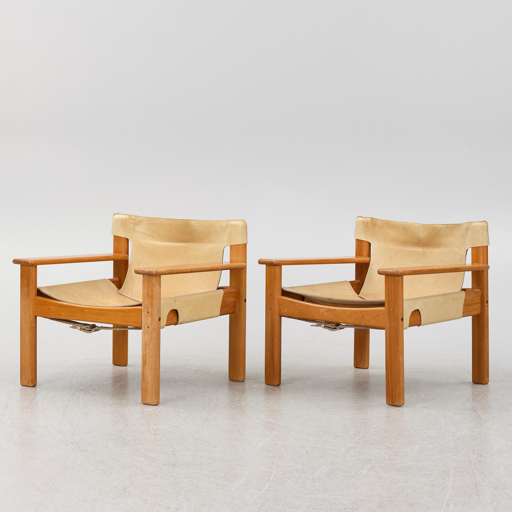 Karin Mobring, a pair of 'Natura' armchairs, IKEA.