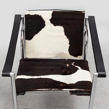 LE CORBUSIER, fåtöljer, ett par, "LC1", 1900-talets andra hälft.