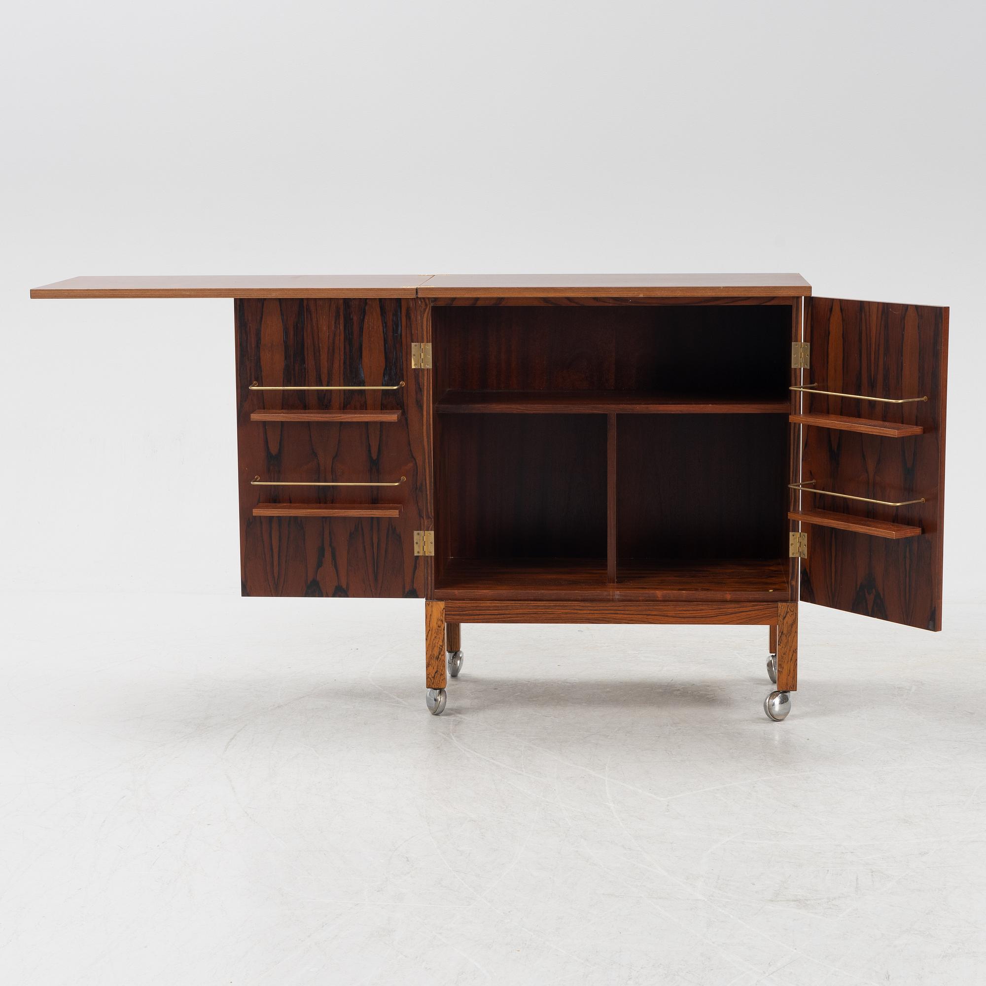 Torbjörn Afdal, a palisander bar cabinet, Norway, 1960's.