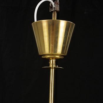 TAKLAMPA, Sverige, 1940/50-tal. Höjd ca 63 cm.