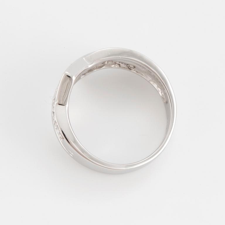 Ca 1,40 ct brilliant cut diamond ring.