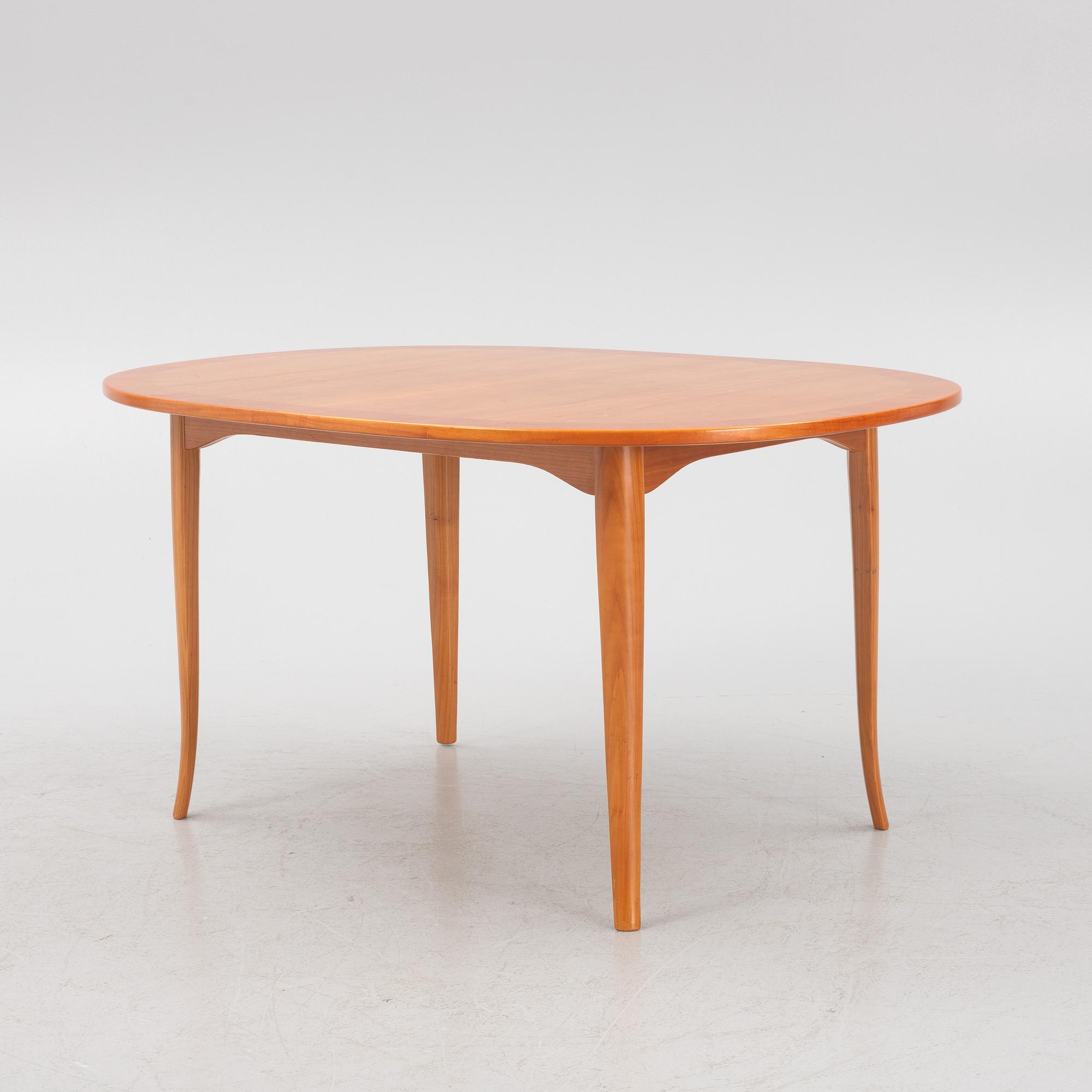 Carl Malmsten, soffbord, "Ovalen", Carl Löving & Söner, Tibro.