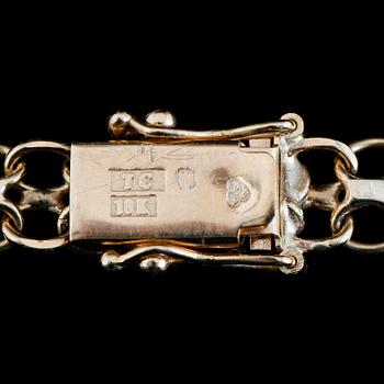 COLLIER, 18K guld, x-länk. Vikt ca 24 gram.