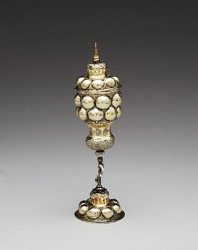 POKAL med lock, icke identifierad mästare Moskva 1745.