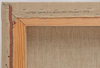 Elisabeth Frieberg, "Untitled (Beam, East, Heaven, Gold, Mountain)".