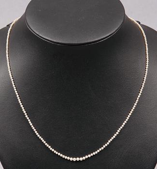 PÄRLCOLLIER, metalllås, 1900-talets första hälft.