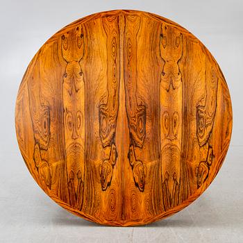 A Swedish 1960s jacaranda dining table,