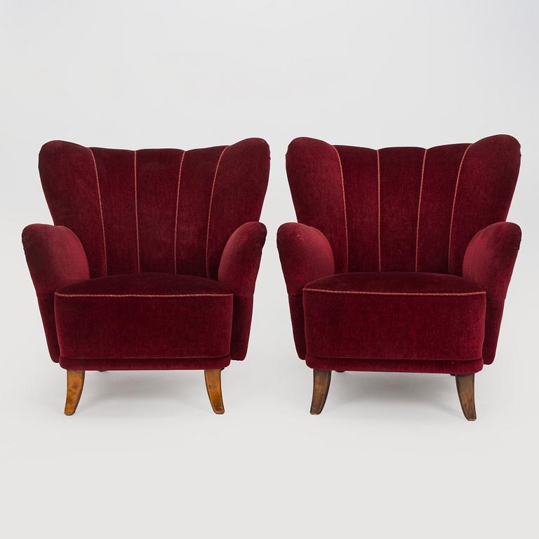 Nojatuolipari, 1900-luvun puoliväli.