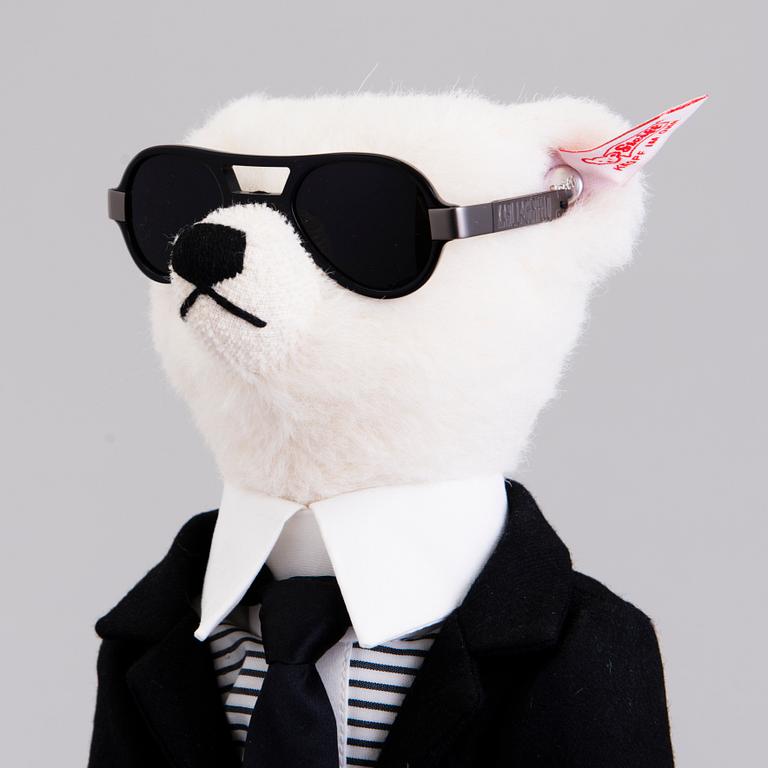 A Karl Lagerfeld Steiff Teddy Bear, Limited edition, numbered 1190/2500, Germany 2009.