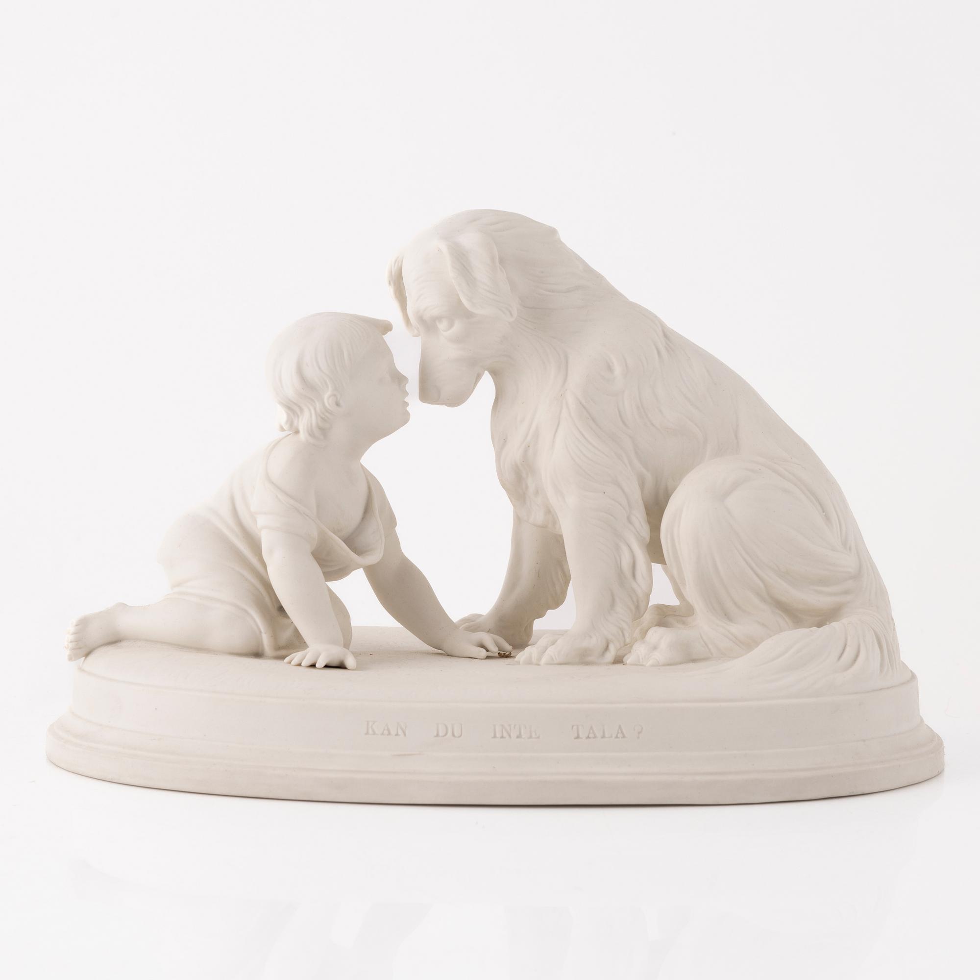 A group of three figurines, Gustafsberg, early 20th Century.