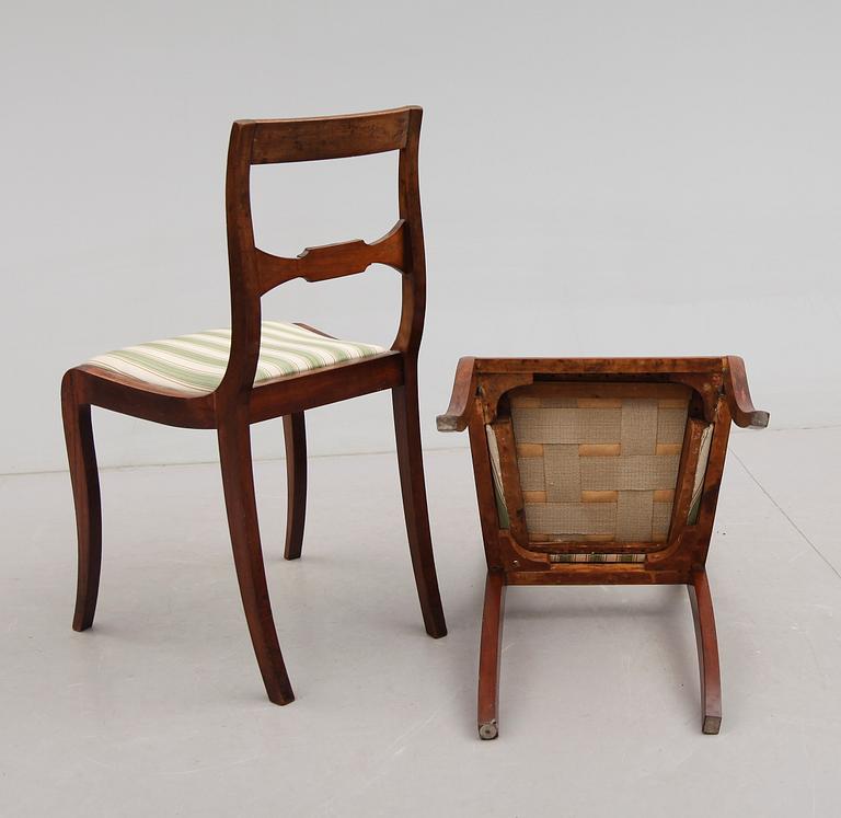 STOLAR, 5 st (3+2), senempire, 1800-talets mitt.