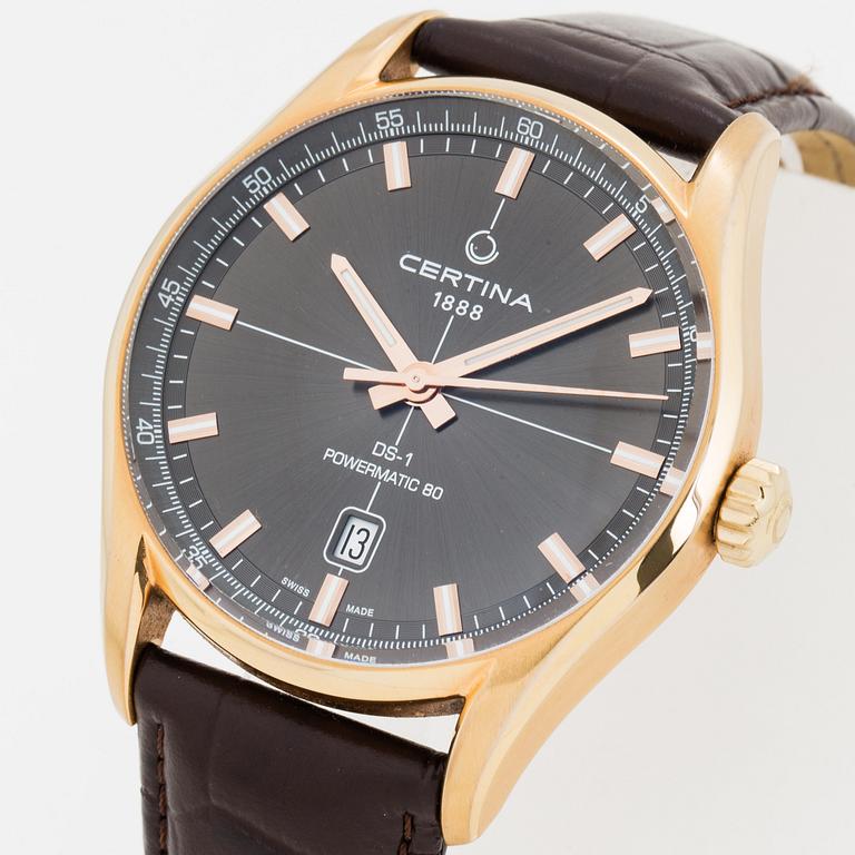 CERTINA, DS-1, Powermatic 80, wristwatch, 40 mm.