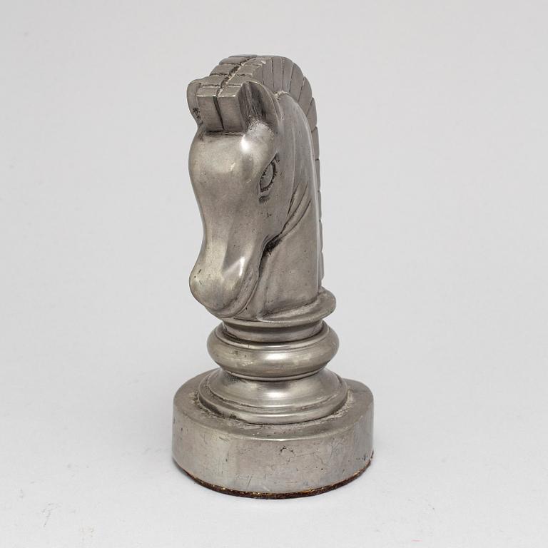 BOKSTÖD, tenn, 1900-tal.