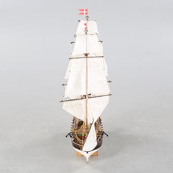 A ship model, "Norske Løve", second half of the 20th century.