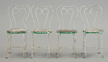 CAFÈSTOLAR, 4 st. 1900-talets andra kvartal.