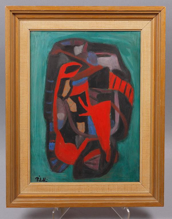 LENNART PILOTTI (SVERIGE), olja på pannå, sign.