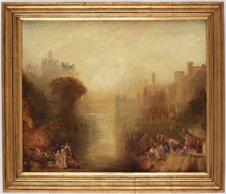 Joseph Mallord William Turner, Kopia efter, Caernarvon Castle.