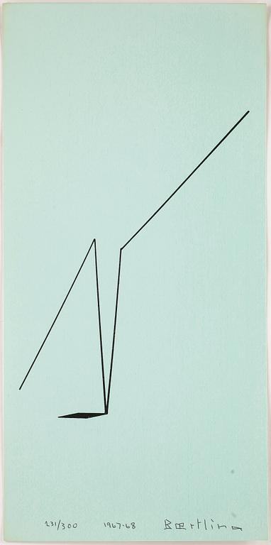 OLLE BAERTLING, färgserigrafi, 2st, 1967-68, signerade och numrerade 231/300.