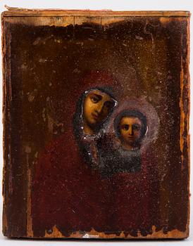 IKON, silver, Moscow ca 1900.