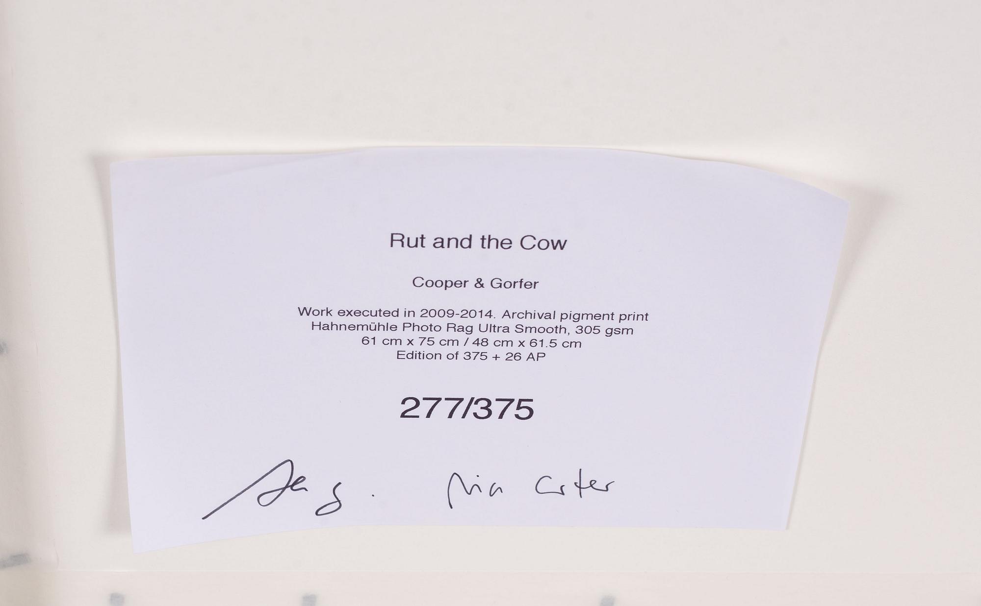 Cooper & Gorfer, "Rut and the Cow".