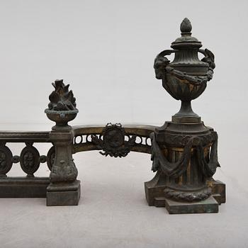 ELDSTÄLL, brons, Louis XVI-stil, 1800-/1900-tal.