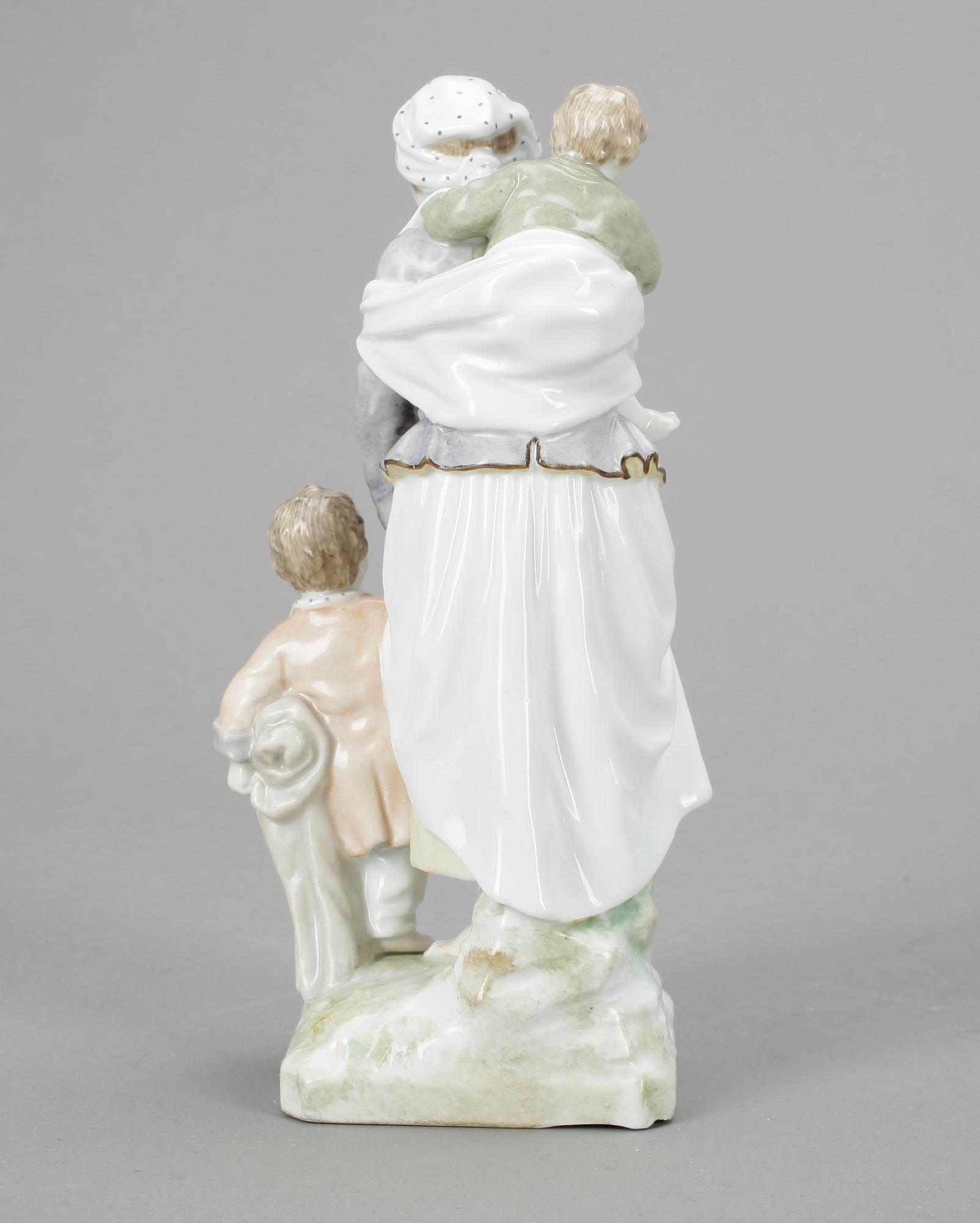 FIGURIN, porslin, Berlinliknande märke, omkr år 1900.