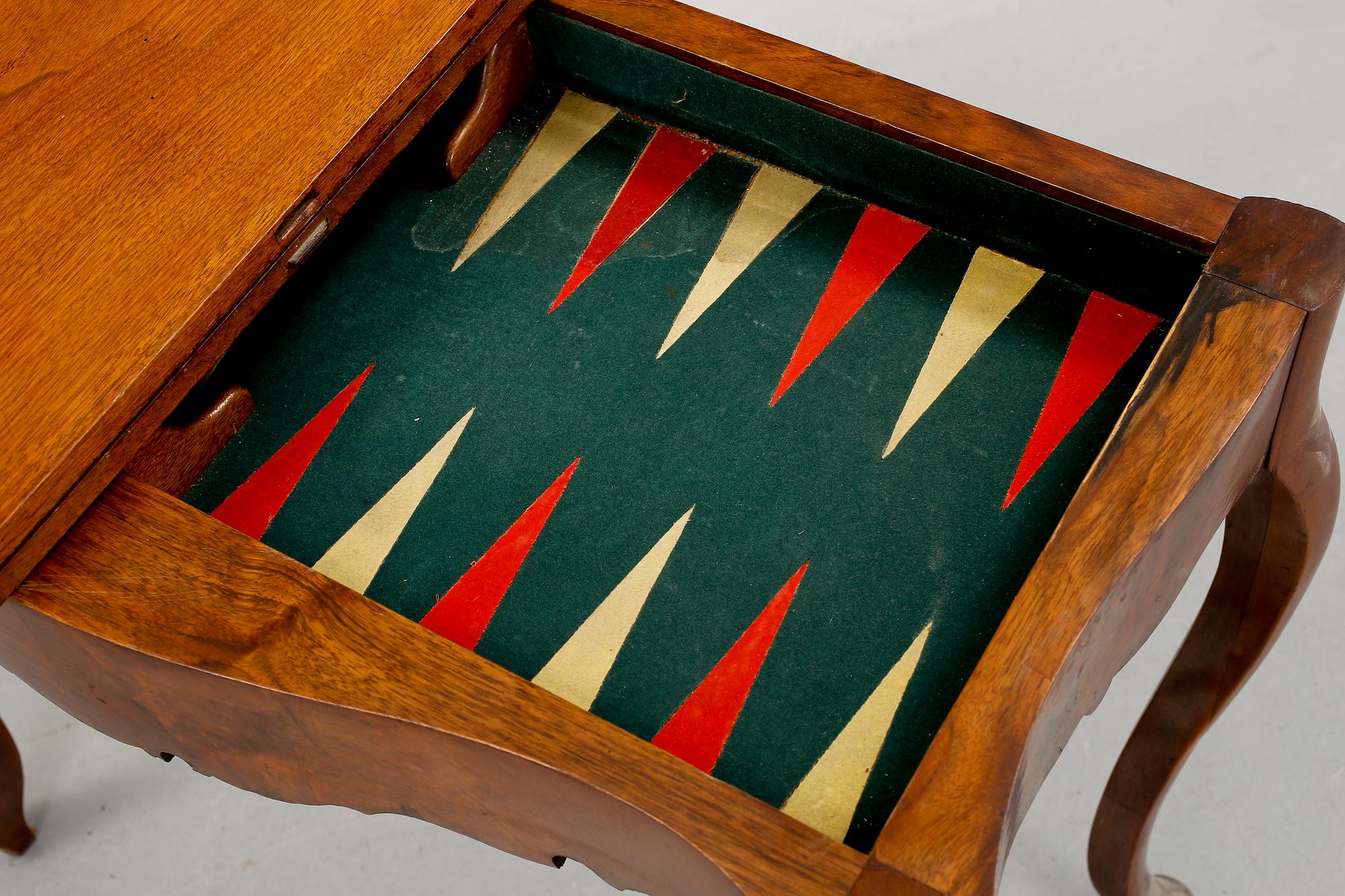 SPELBORD. Nyrokoko, 1800-talets andra hälft.