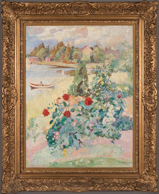 Pekka Halonen, Flower splendor at the shore.