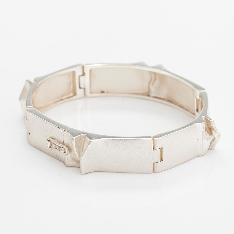 Björn Weckström, armband "Ceres", sterlingsilver, Lapponia 2005.