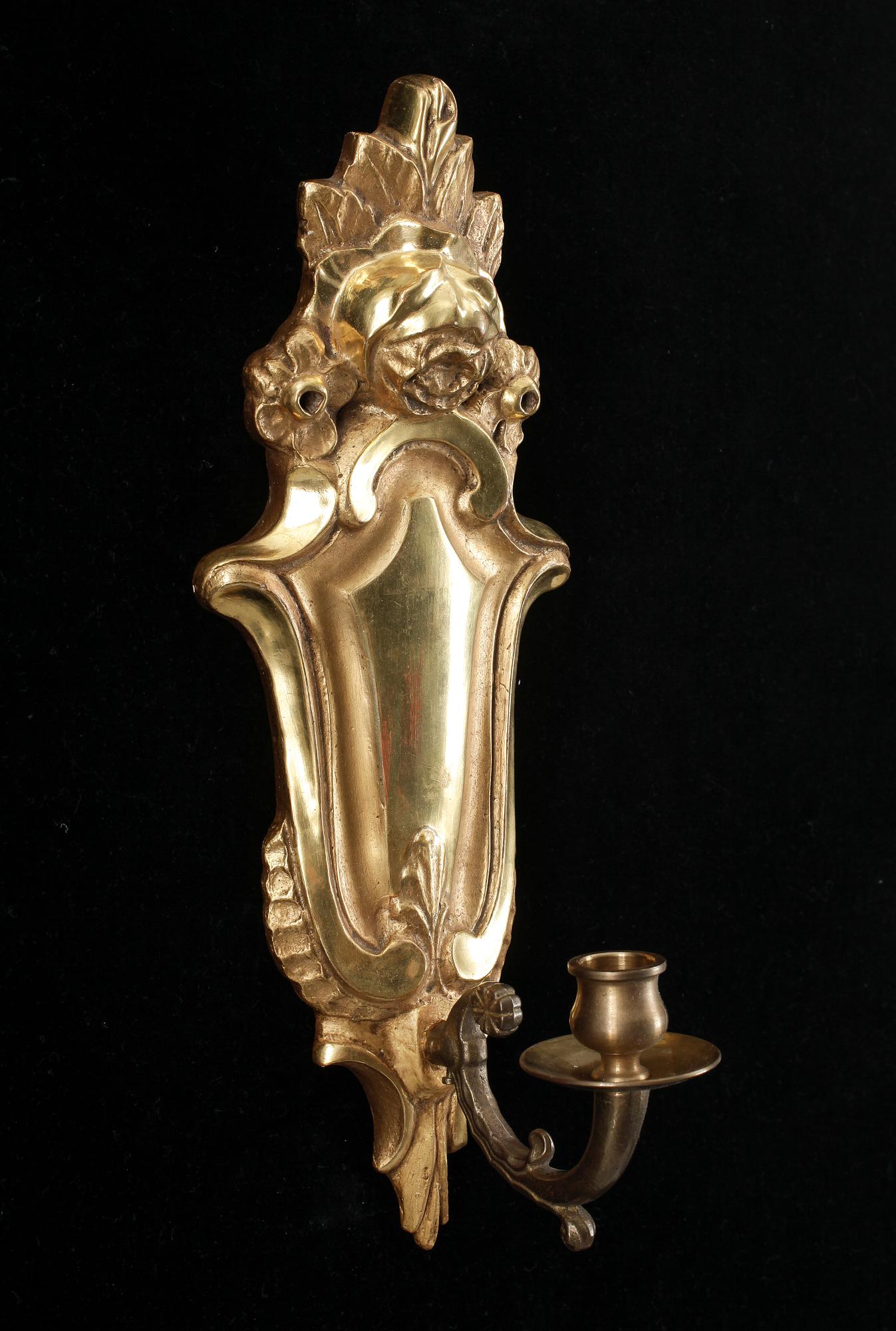 LAMPETTER, ett par, Österlunds förgylleri, Stockholm, 19/2000-tal.