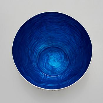 Eva Hidström, Malja, sterlinghopea, emali, Kultakeskus, Hämeenlinna 1971.