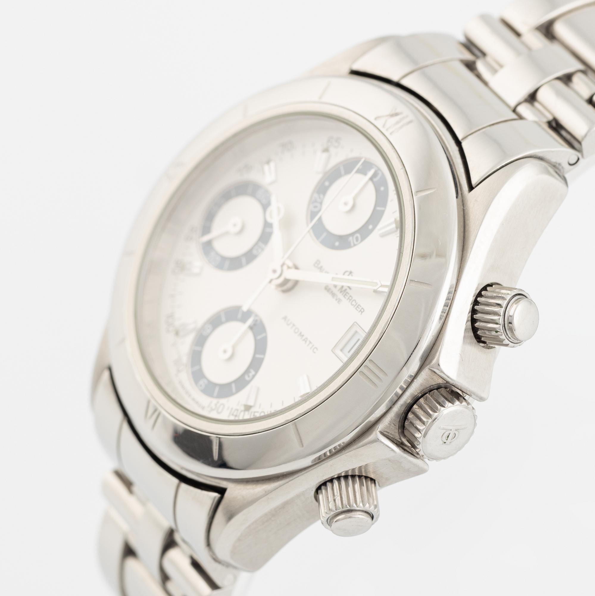 Baume Mercier Malibu chronograph 37 mm. Bukowskis