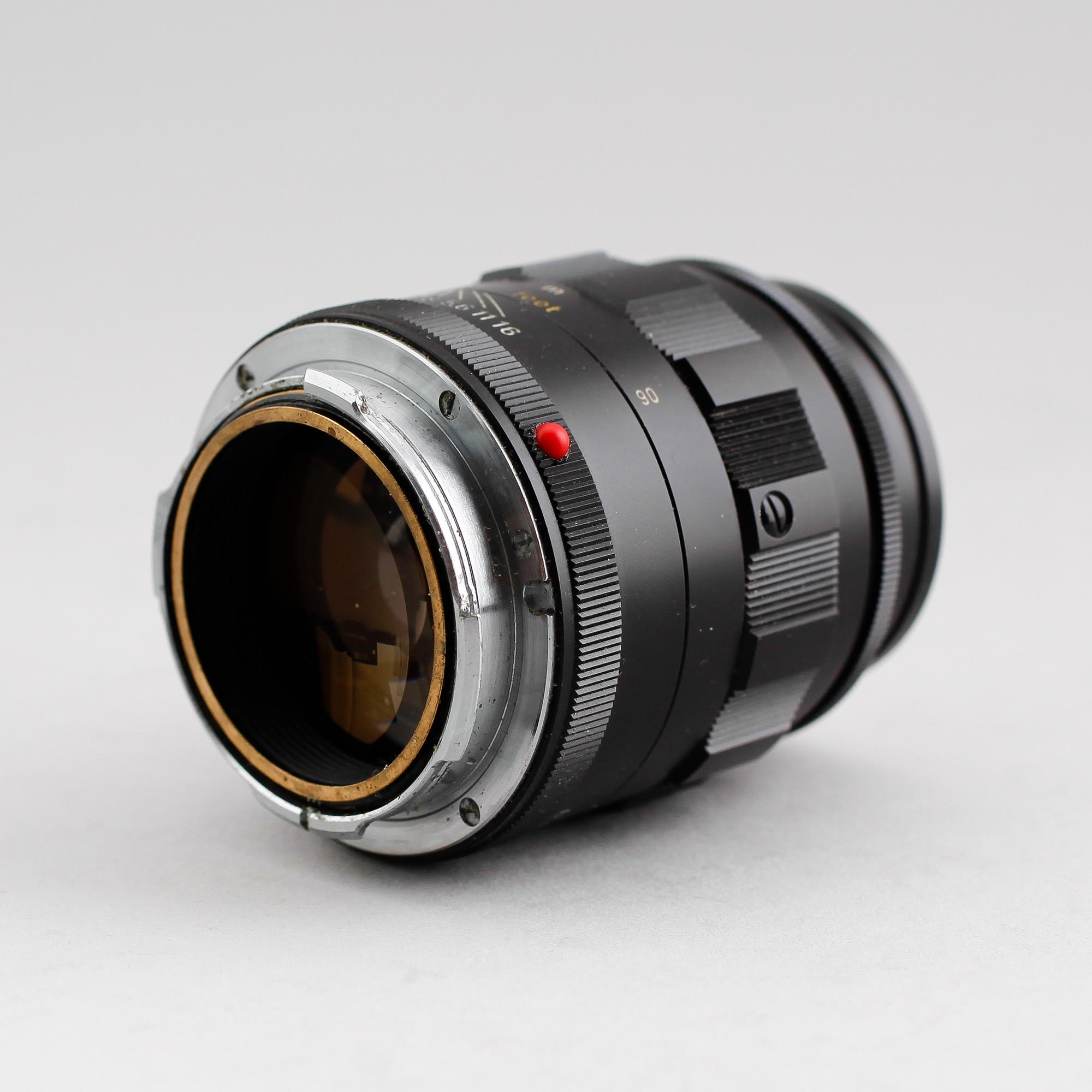 OBJEKTIV TILL LEICA, 3 st, bla Tele-Elmarit, 1900-talets andra hälft.