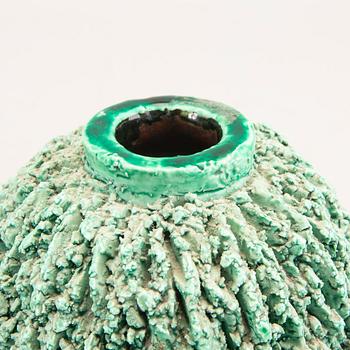 A Gunnar Nylund Rörstrand chamotte vase.